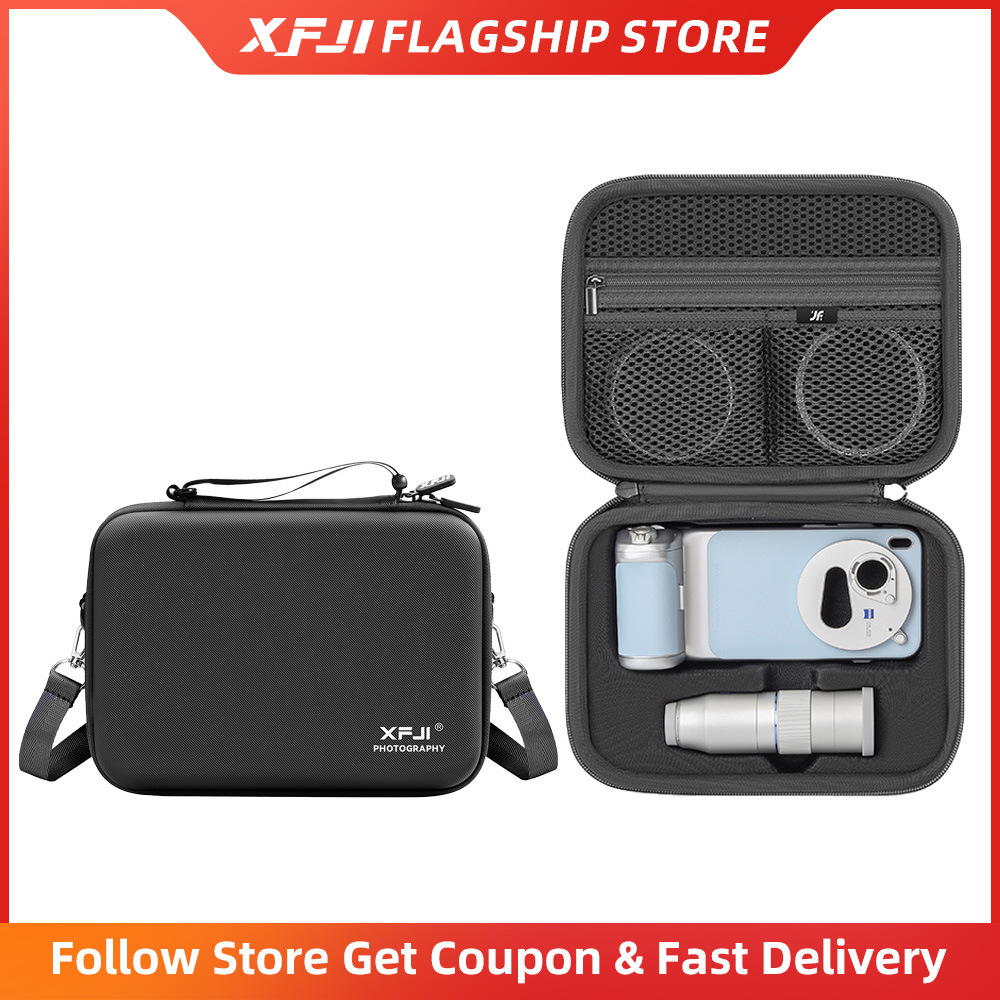 Photography Kit Vivo X300 - XFJI 휴대용 케이스 PU 가죽 보관