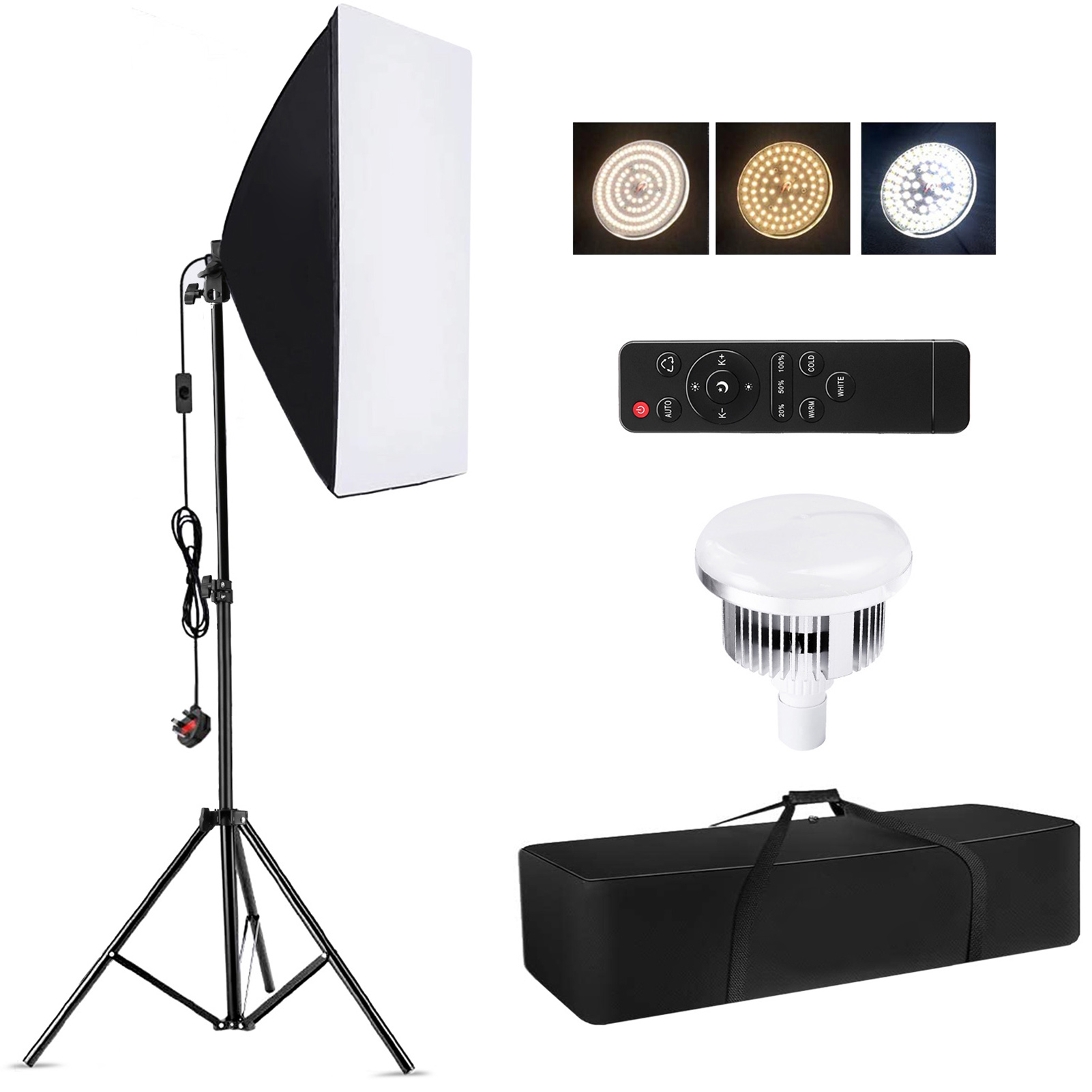 Photography Kit Pro - Camnoon Studio 사진 조명 키트 소프트박스