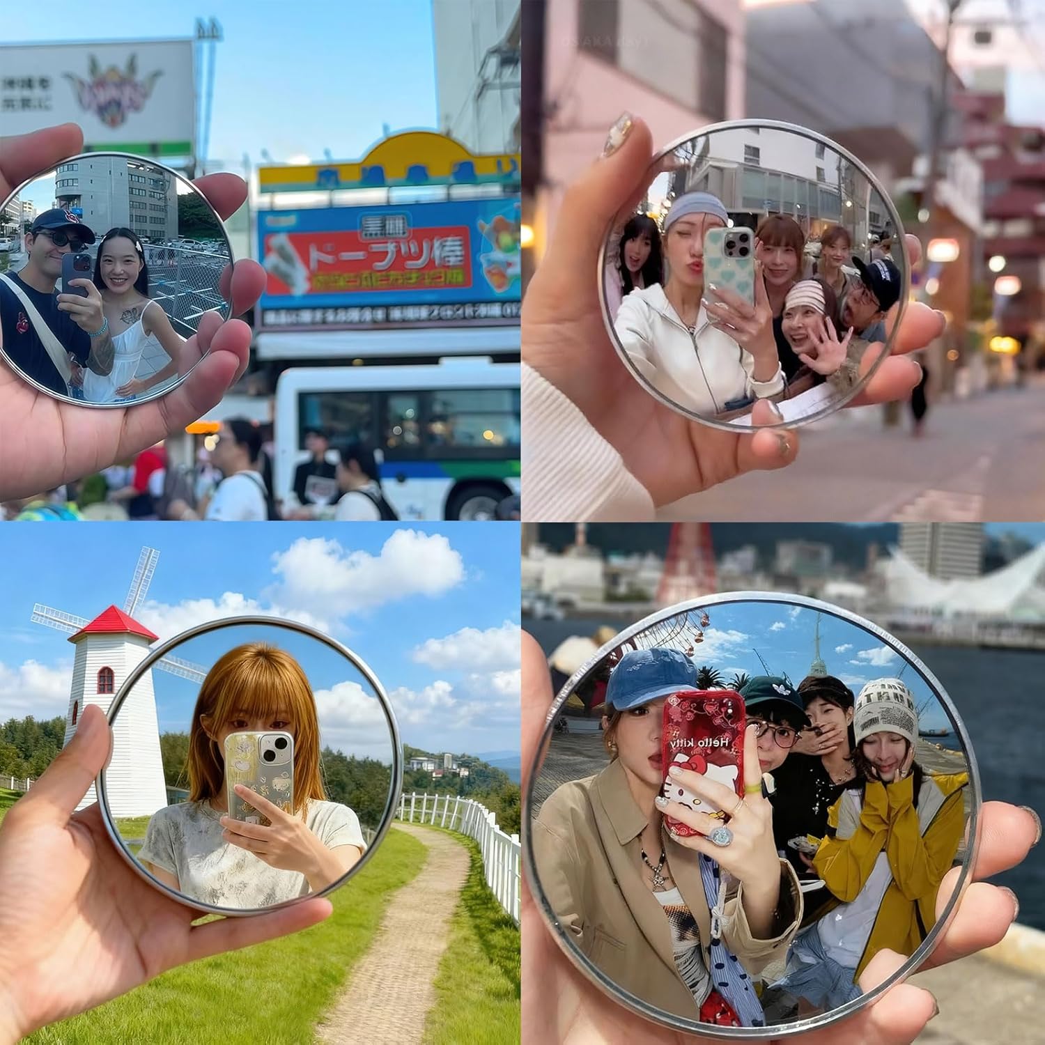 7.5cm/9.5cm 핸드헬드 셀카 거울 휴대용 솔로  - Photography Solo 리뷰 및 가격