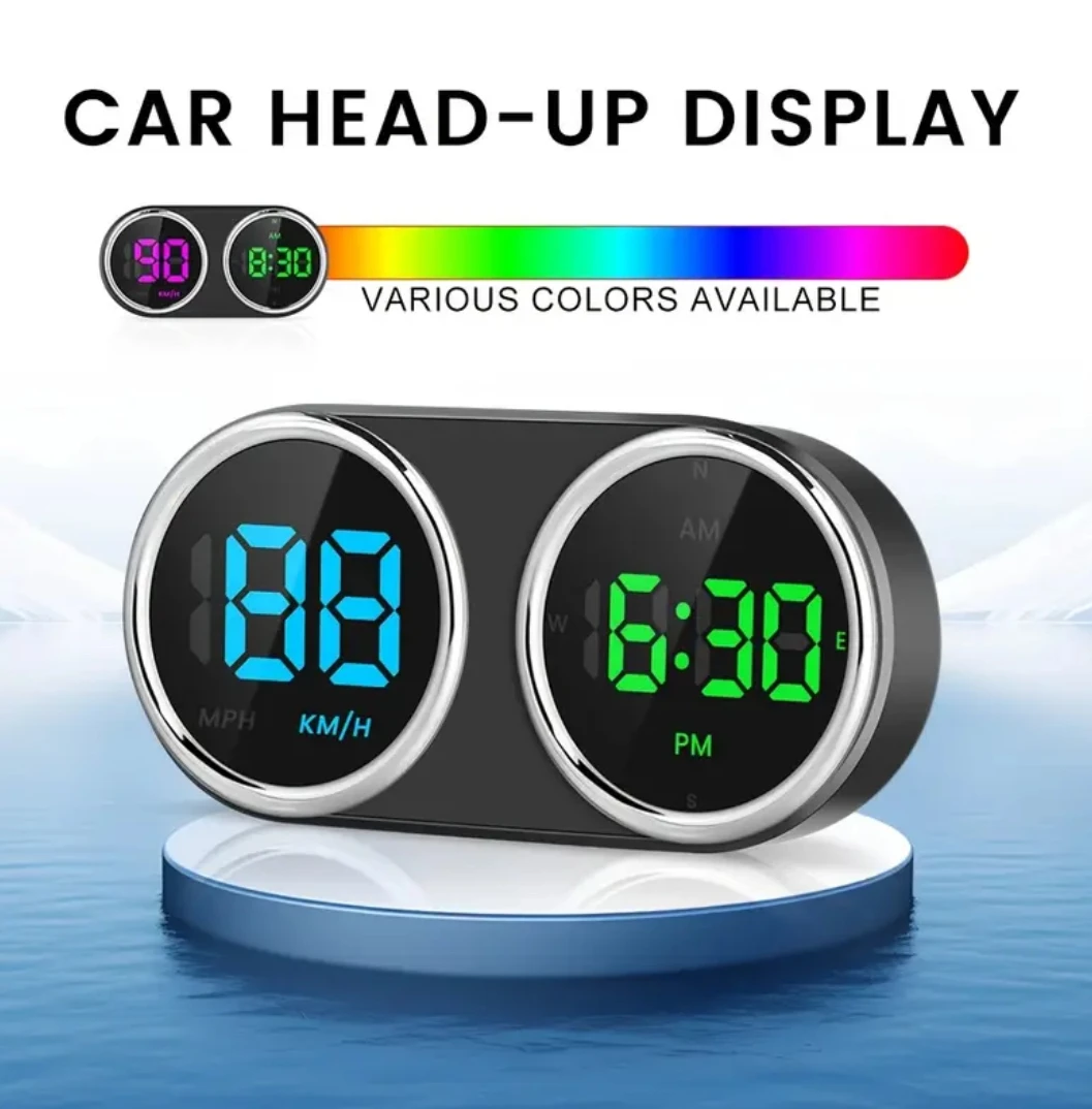 자동차 오토바이 전자 시계 GPS HUD KM/H MP - Intervalometer Timer 리뷰 및 가격