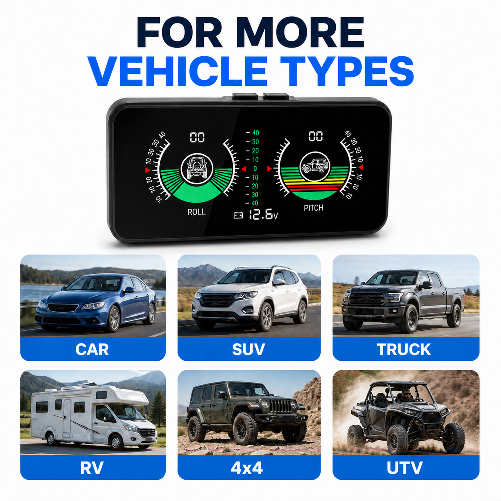 오프로드 경사계, 자동차 경사계, 4x4 SUV 트럭  - Intervalometer Timer 리뷰 및 가격