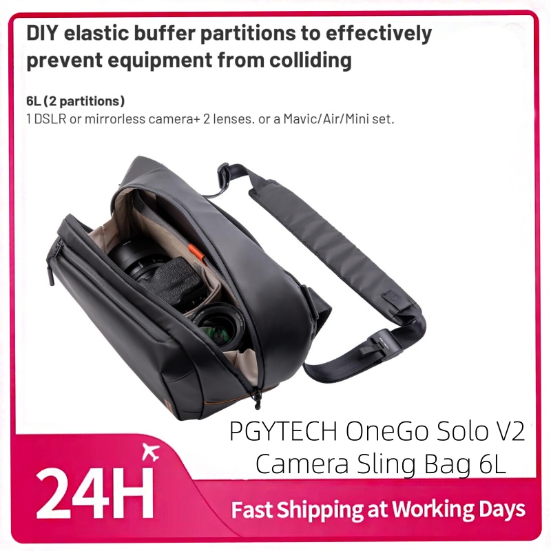 PGYTECH OneGo Solo V2 카메라 슬링백  - Photography Solo 리뷰 및 가격