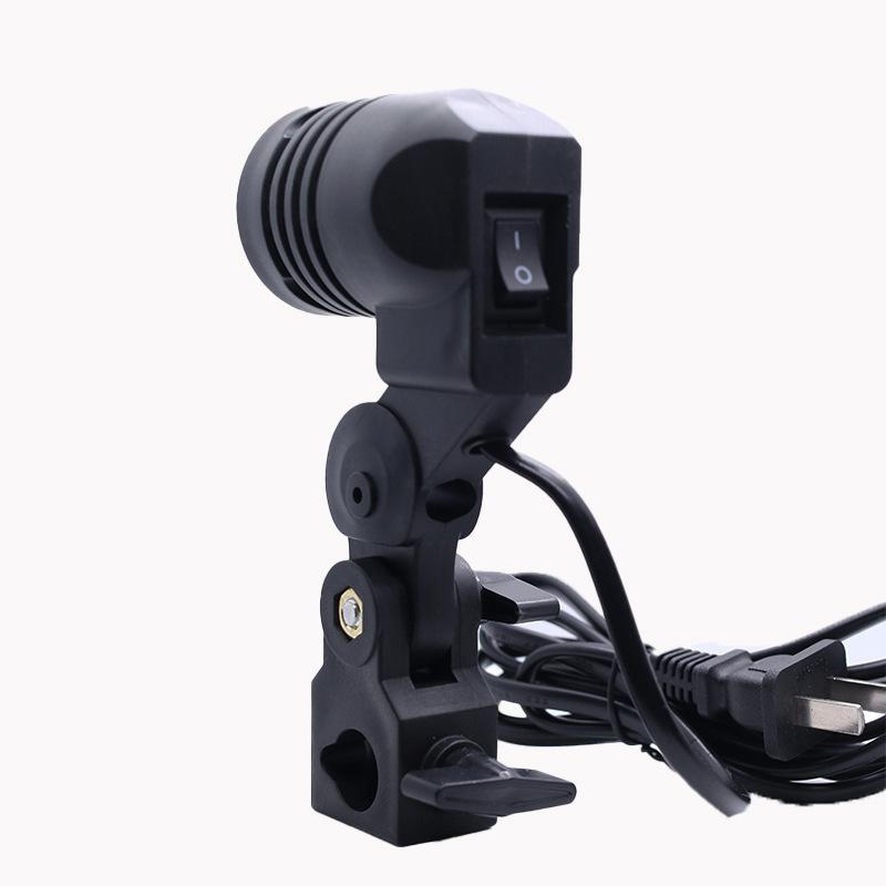 블랙 1.8M 케이블 코드 E27 소켓 소프트박스 사진 - Photography Umbrella Light 리뷰 및 가격