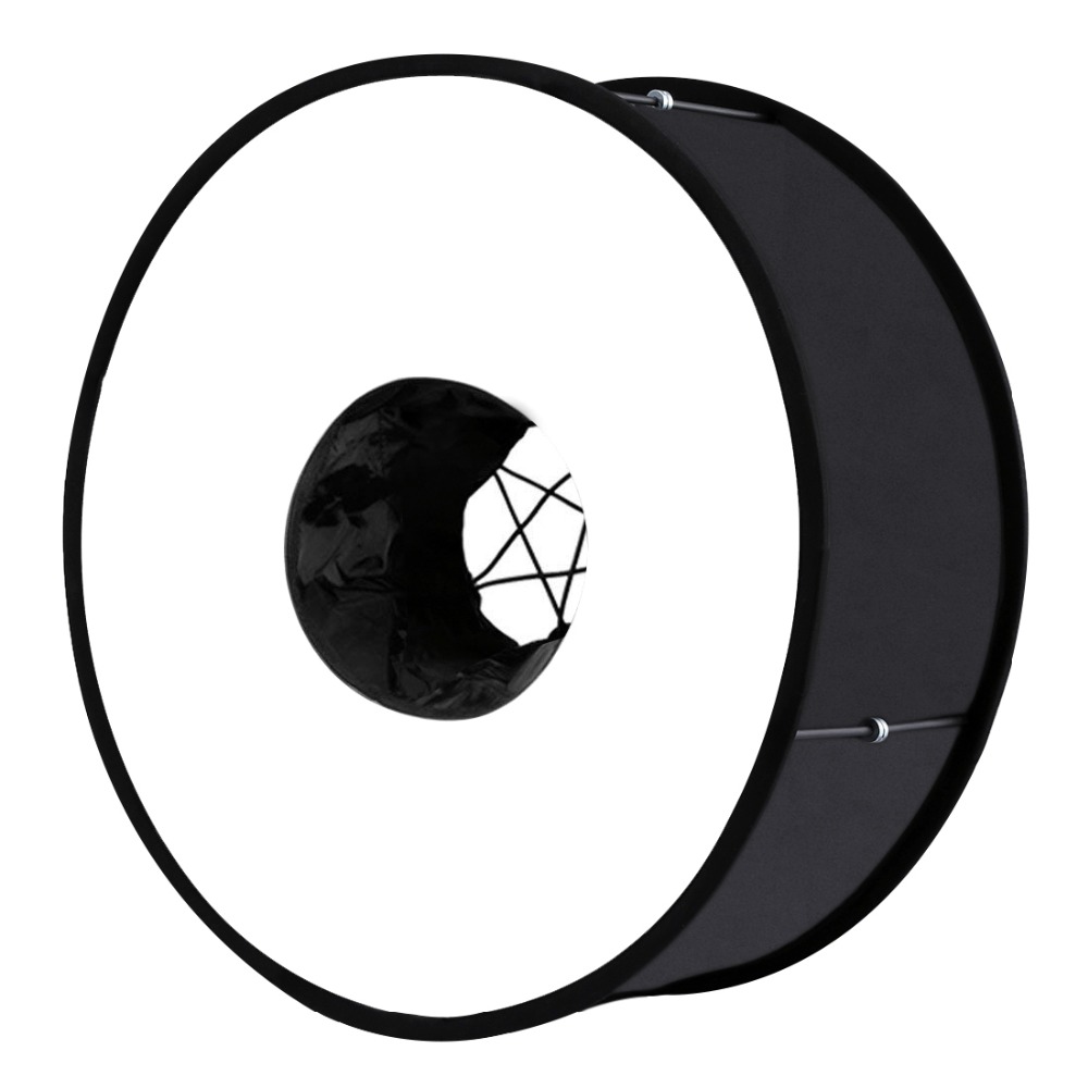 45cm 링 소프트박스 스피드라이트 원형 플래시 라이트 - Pop Up Flash Diffuser 리뷰 및 가격