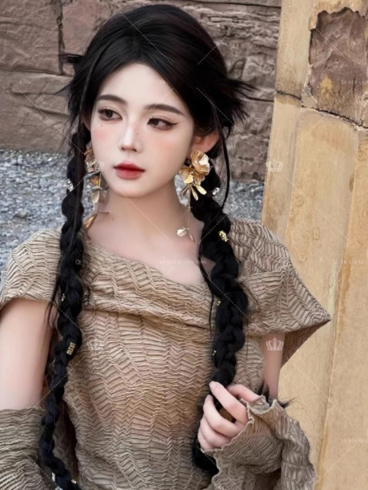 사막 테마의 긴 드레스, 여성 패션, 민족 스타일, 여 - Photography Fashion 리뷰 및 가격