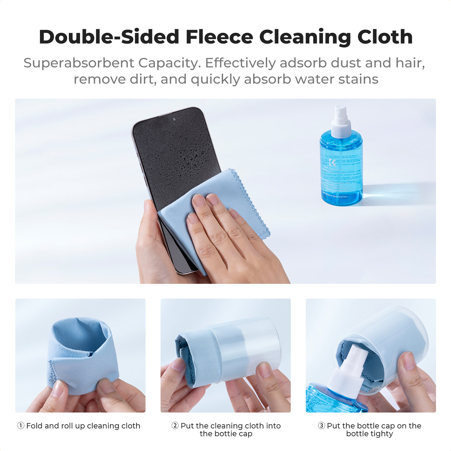 K&F CONCEPT 200ML 스크린 클리너 스프레이 - Lens Cleaning Kit 리뷰 및 가격