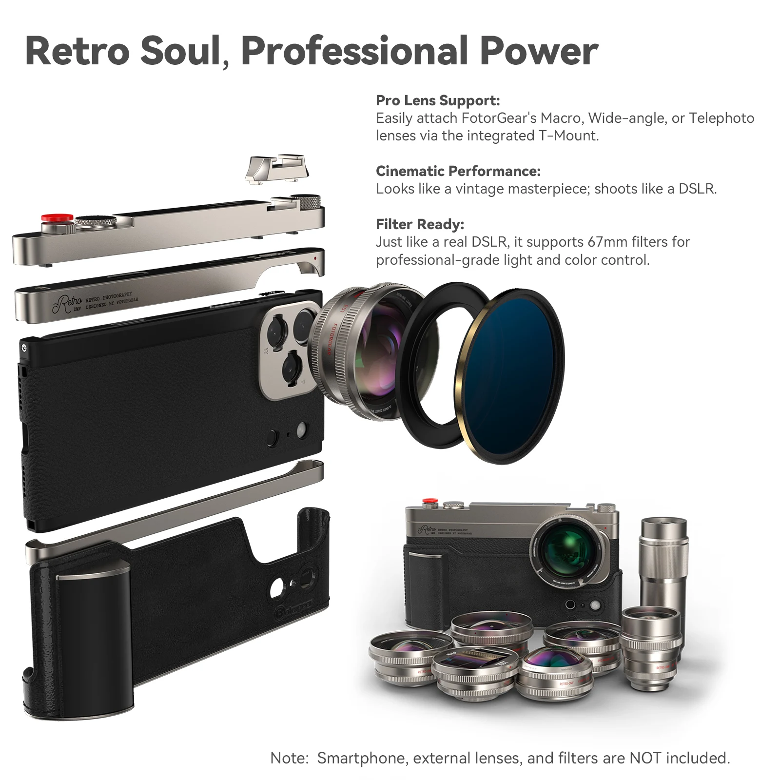 포토기어 레트로 모바일폰 케이스 사진 촬영 키트 무선  - Photography Kit Pro 리뷰 및 가격