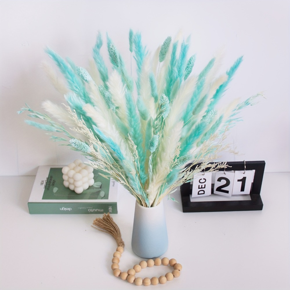 말린 꽃 인공 꽃다발 블루 자연 Phragmites 홈 - Photography Graduation 리뷰 및 가격