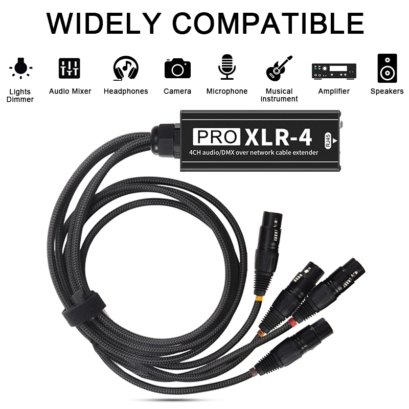RJ45 Cat5/Cat6-4채널 XLR 오디오 연장  - Photography Kit Pro 리뷰 및 가격