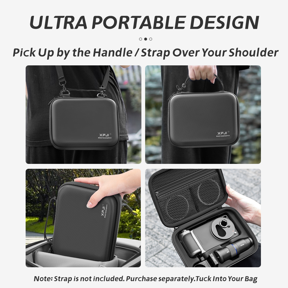 XFJI 보관 가방 케이스 PU 가죽 내충격 하드 쉘  - Photography Kit Vivo X300 리뷰 및 가격