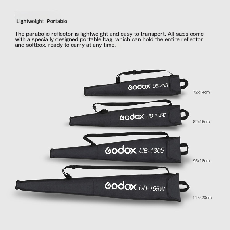 고독스 UB165cm 파라볼릭 반사 우산 블랙 화이트  - Photography Umbrella Light 리뷰 및 가격