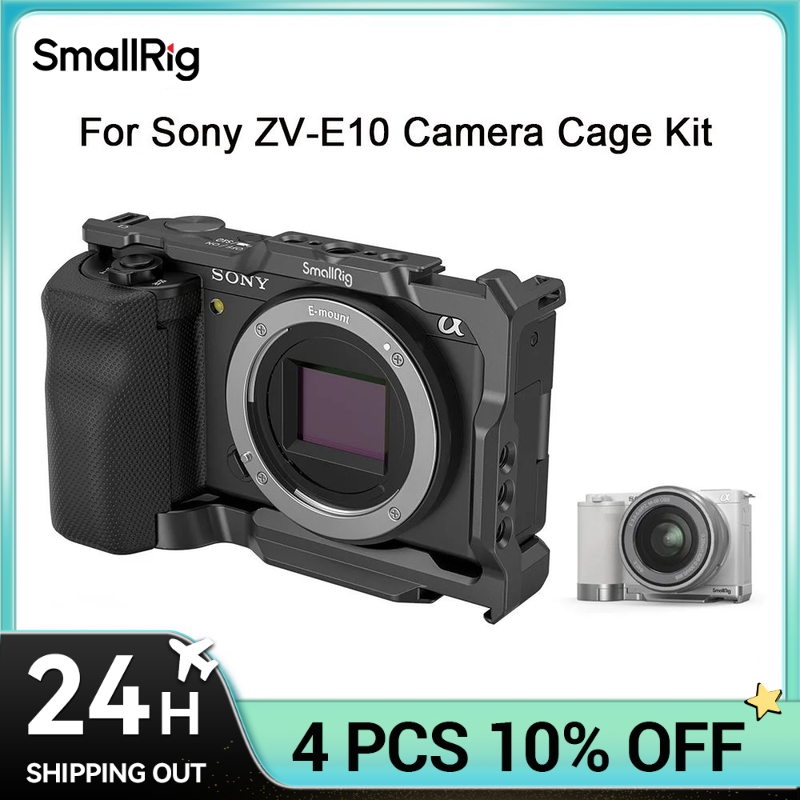 SmallRig-소니 ZVE10 카메라 케이지 실리콘  - Camera Cage Rig 리뷰 및 가격