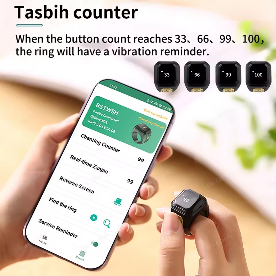 2026 최신 키블라 지크르 무슬림 스마트 링 타스비히 - Intervalometer Timer 리뷰 및 가격